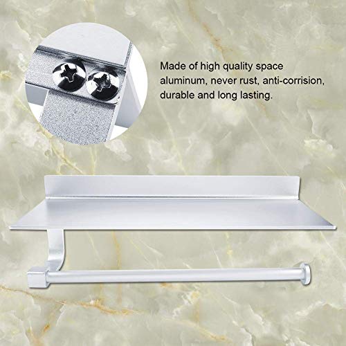 LIUCHANG Caja del Tejido, Tejido Caja de Liar, el Papel 1pc de Soporte for teléfono Aluminio del Espacio de Montaje en Pared de Tejido Caja de laminación Caja for WC Home Hotel liuchang20