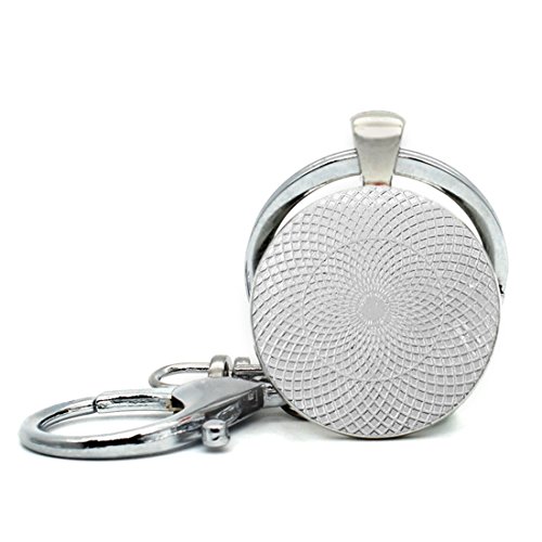 Llavero de acero inoxidable con llavero, ligero y decorativo, ideal como regalo para hombres y mujeres, galletas de chocolate