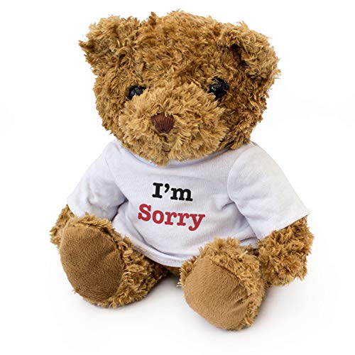 London Teddy Bears Oso de Peluche con Texto en inglés «I Am Sorry»