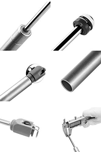 LOOTICH 120N Hidráulico Amortiguador Piston de Gas Resorte para Puertas Armario Muebles de Cocina Elevación Neumática Lid Stay Apertura Suave Bisagra Paquete de 4
