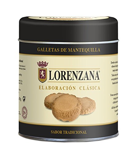 Lorenzana - Galleta de Mantequilla - Lata 6 Unidades