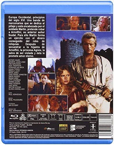 Los Señores del Acero BDr 1985 Flesh And Blood [Blu-ray]
