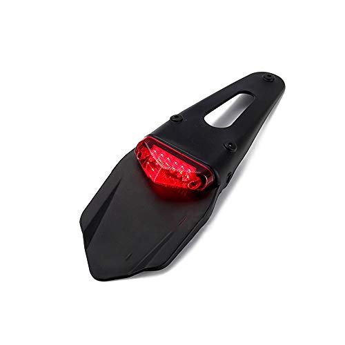 Luz Trasera Led Para Motocicleta Guardabarros Fender Stop Trasero Mx Trail Supermoto