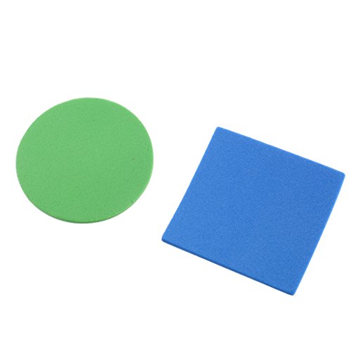 MagiDeal 200 Piezas Etiquetas Engomadas en Forma de Geométrica de Bricolaje para Colección de Recortes DIY