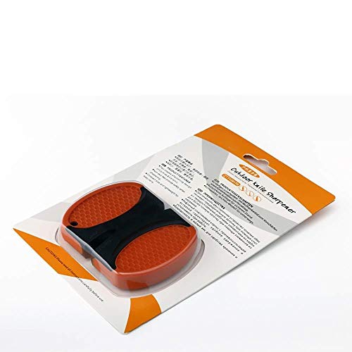 MAOX Afilador de Cuchillos Portátil multifunción Herramienta al Aire Libre Cuchillo Que acampa Mini Especial de Acero de tungsteno de cerámica compacta de Bolsillo
