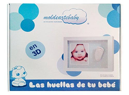 MARCOS HUELLAS DE BEBE (OSOS ROSAS, 20 x 4,3 x 25 cm)