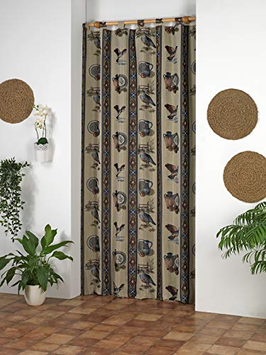Martina Home Perdiz Cortina Trabillas ALPUJARRA, Único, 140 x 260 cm