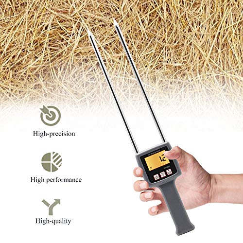 Medidor de humedad Newtry para pastura, pajita de arroz, coco y cáñamo, pajita, alfalfa, leymus chinensis
