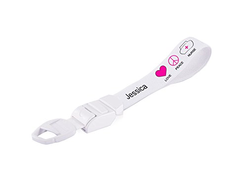 Medtoolz Torniquete/Compresor Personalizado con tu Nombre (Love/Peace/Nurse)