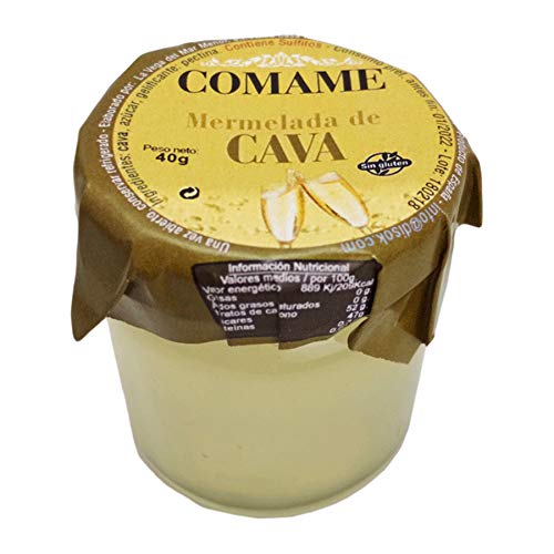Mermelada Cava 40Gr - Mermeladas Baratas Originales para Detalles de Bodas, Recuerdos y Regalos
