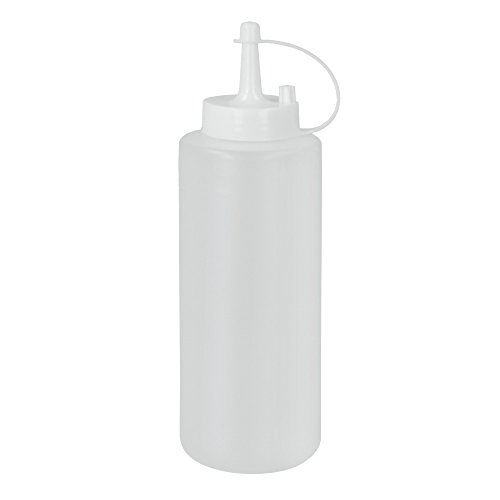 Metaltex 252960 - Botellín para salsas de plástico, 375 mililitros (60 X 190 mm)