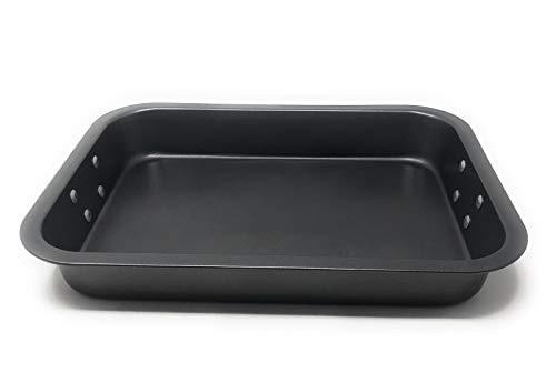 MGE - Rustidera de Horno con Asas - Acero al Carbono - Tamaño Grande