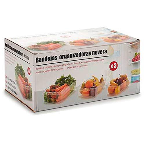 MGI Set DE 3 BANDEJAS ORGANIZADORAS DE Nevera