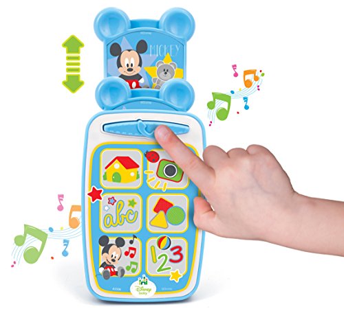 Mickey Mouse - Smartphone Educativo de Mickey, Juguetes interactivos (Clementoni 65506.9)