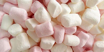 Mini nubes Decoración bolsa de 1 kilo