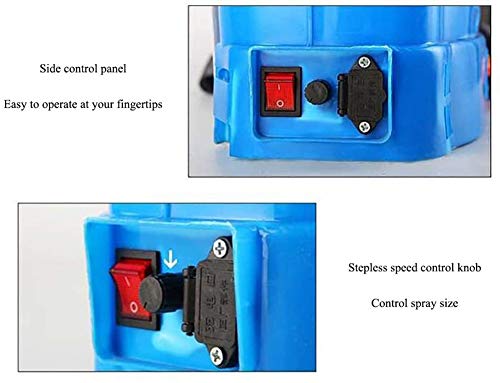 Mochila de 20L Pulverizador de nebulizador eléctrico Asesino de mosquitos con batería de litio, para interiores, exteriores, lugares públicos, desinfección, agricultura, oficina e industrial,14h