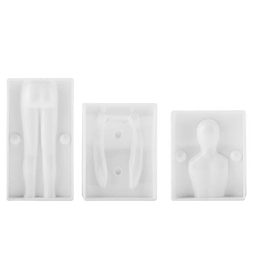 Molde de decoración para el cuerpo humano en forma de gente, moldes de repostería con forma de gente, para hornear, moldes de pastelería para crear para hombres y mujeres y niños