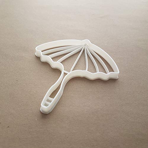 Molde para galletas con forma de sombrilla, diseño victoriano