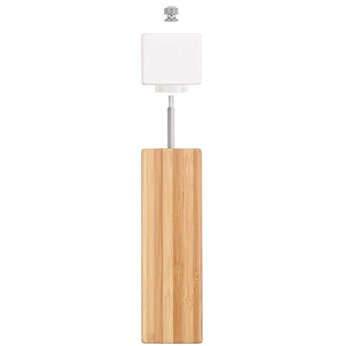 Molinillo de pimienta cuadrado de madera, 8 pulgadas de sal y pimienta con núcleo de molienda de acero inoxidable ajustable fuerte para parrilla, cocina, restaurante