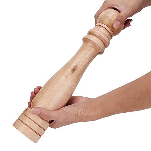 Molinillo de pimienta de madera Manual Molino de sal marina Herramienta de molienda de condimentos Herramientas de cocina útiles para accesorios de restaurante de cocina casera