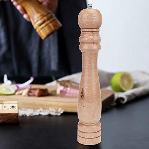 Molinillo de pimienta de madera Manual Molino de sal marina Herramienta de molienda de condimentos Herramientas de cocina útiles para accesorios de restaurante de cocina casera