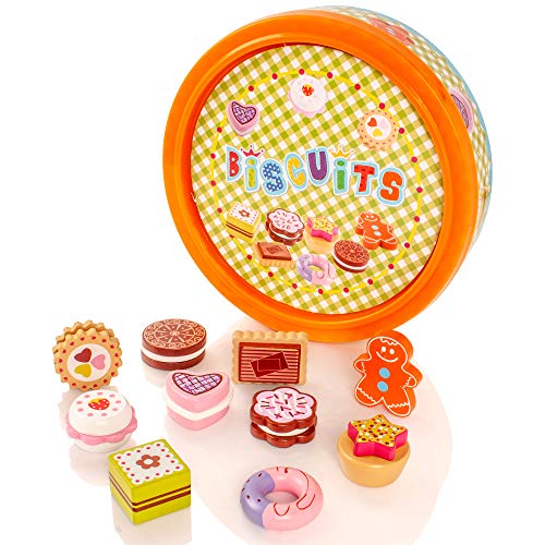 Molly Dolly Caja de Madera de Galletas