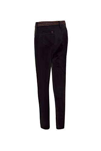 MONZA OBREROL Pantalón Largo de Cocinera Mujer Tipo Chino. Color Negro. Ropa Cocina/Hostelería. Talla 48. Ref: 4137