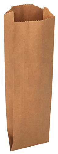 MT Products Kraft - Bolsa de papel para llevar