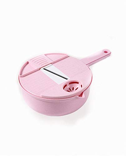 Multiusos Cortador de Verduras de Cocina Profesional， con 8 Cuchillas, Separador de Huevo, para Cortar Frutas ，Verduras