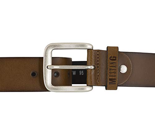 Mustang Leather Belt With Buckle W120 Baileys - recortable
