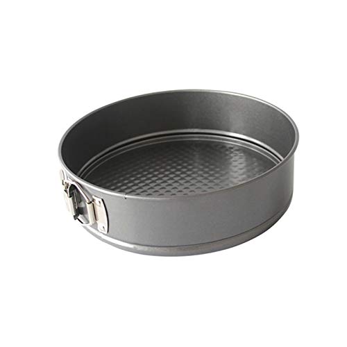NAINAIWANG Utensilios para Hornear Tartas Redondas, Juego de Queso Antiadherente Hornear, Muffin Magdalenas a Prueba Fugas Acero al Carbono Pesado, Revestimiento presión liberación rápida