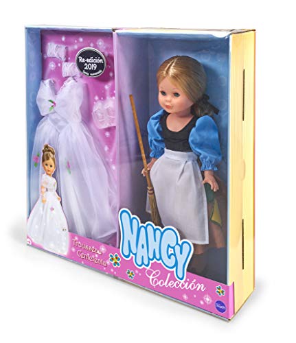 Nancy Colección - Reedición Trousseau Cenicienta, Muñeca para Niños y Coleccionistas, Multicolor (Famosa 700015374)