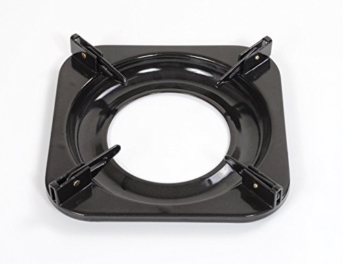 Nj - Hornillo de gas para acampada con 4 fuegos. Fabricado con acero inoxidable. Potencia de 12 kW