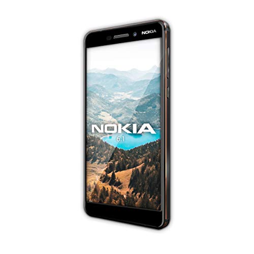 Nokia 6.1 - Smartphone 32GB, 3GB RAM, Dual Sim, Black/Copper