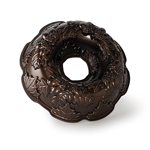NordicWare 82348 - Molde para Tarta en Forma de Corona de otoño