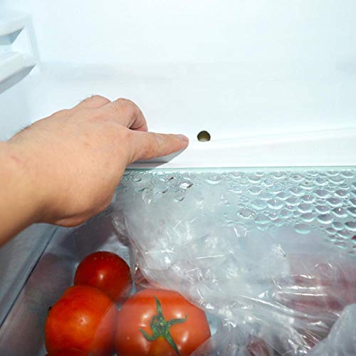 N/T - Cepillo de limpieza flexible para frigoríficos, limpiador de frigorífico, cepillo para el tubo de desagüe de la cocina