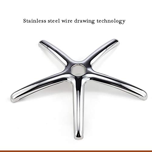 NUBAO Taburete De Trabajo, Banco De Tatuajes, Taburete De SPA, Costura De Heces Rotación Silenciosa Clínica De Belleza Taburete De Oficina Levante 51-65cm 3 Colores (Color : Crack Brown×2)