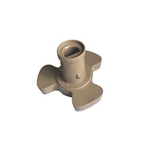 Núcleo giratorio de microondas para rotor, accesorios internos para horno microondas, soporte tipo Y, material PP, apto para una variedad de marcas de repuesto de microondas Accesorios 2 piezas