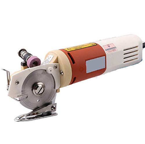 Nueva ronda de 65 mm hoja eléctrico paño cortador tela corte máquina 220 V