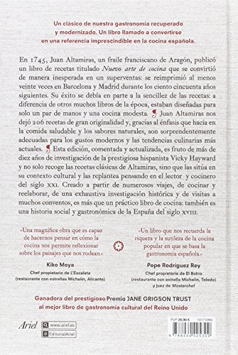 Nuevo arte de la cocina española, de Juan Altamiras (Ariel)
