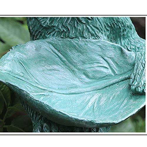 NYKK Ornamento de Escritorio La decoración del jardín al Aire Libre jardín pequeña Yarda Decoración de la Flor Decoración Stand Pequeño Mono Resina Creativa decoración artesanías decoración