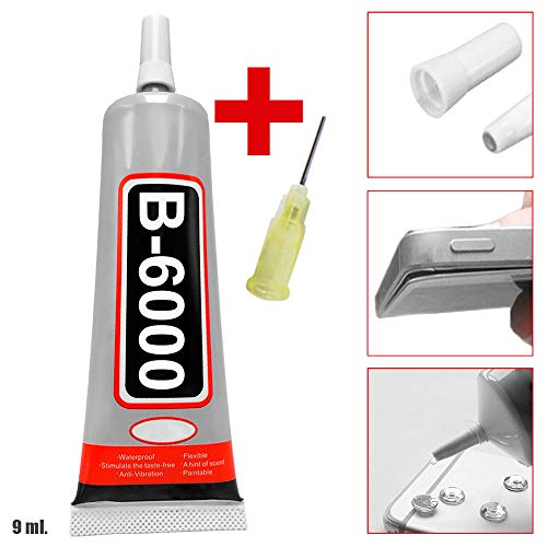 OcioDual Pegamento Universal Adhesivo B-6000 9ml para Pegar Pantalla LCD Tactil Moviles Tablets Industrial Joyas Ceramica DIY