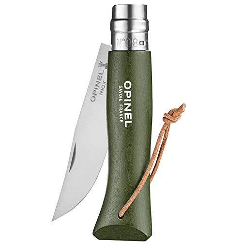 Opinel O001703 Navaja N°08, marrón, M