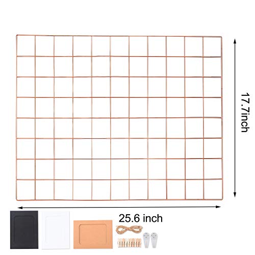 Oro Rosa Rejilla Decoracion Pared Rejilla Pared Rejilla De Hierro Rejilla Pared Decoracion Cuadrícula Panel De Pared Pantalla Imagen Para Colgar En La Pared Pantalla De Arte Pared De Fotos Tablero