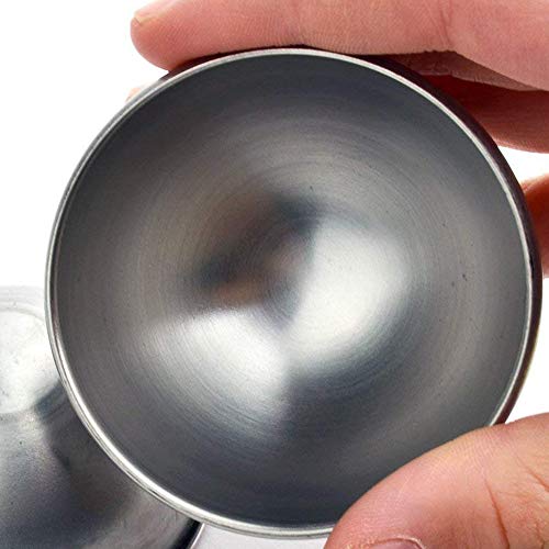 Ouken Baño Creativa balón Bomba Moldes baño Fizzies aleación de Aluminio Moldes de Media caña Molde de Pastel o bañera baño Bombas 2pieces Seguridad Kit Bomba