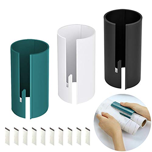 Paquete de 13 cortadores de papel de regalo, rollo de papel de regalo, cortador de papel, cortadores de papel, cortadores de papel más fáciles, deslizamiento de línea perfecto (10 recambios integrados)