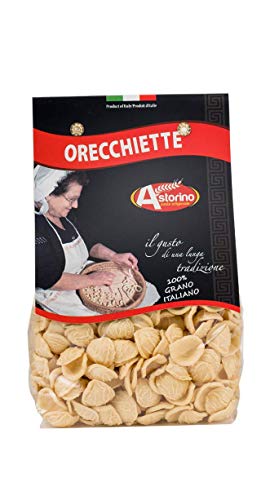 PASTA CASERA DE CALABRIA LOS ORECCHIETTE HECHO CON TRIGO DURO DE ASTORINO PASTA: 6 PAQUETES DE PASTA DE 500 GRAMOS PRODUCIDOS EN CALABRIA CON TRIGO ITALIANO