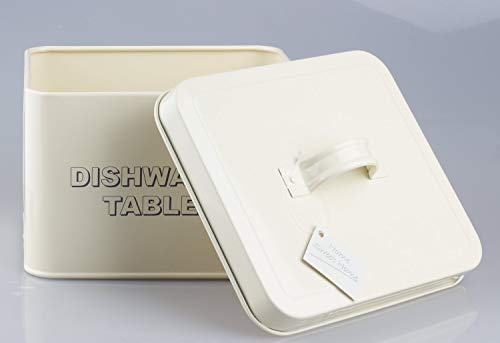 Pastillas de lavavajillas Home Sweet Home de Leonardo Collection, Color Crema