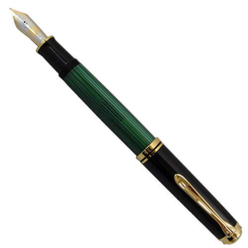 Pelikan M800 Pluma estilográfica Souverän 800 plumín M en oro bicolor