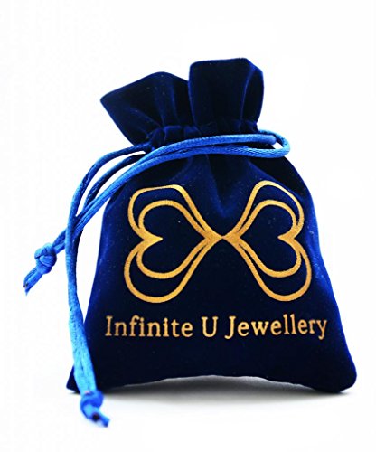 Pendiente elegante de estrella de plata de ley 925 con circonitas cúbicas Infinite U. Pendientes en forma de gota para mujer/niña.